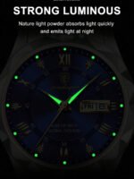 ⁦ساعة فضية للرجال كاجوال⁩ - الصورة ⁦6⁩