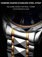 ⁦ساعة فضية للرجال كاجوال⁩ - الصورة ⁦9⁩