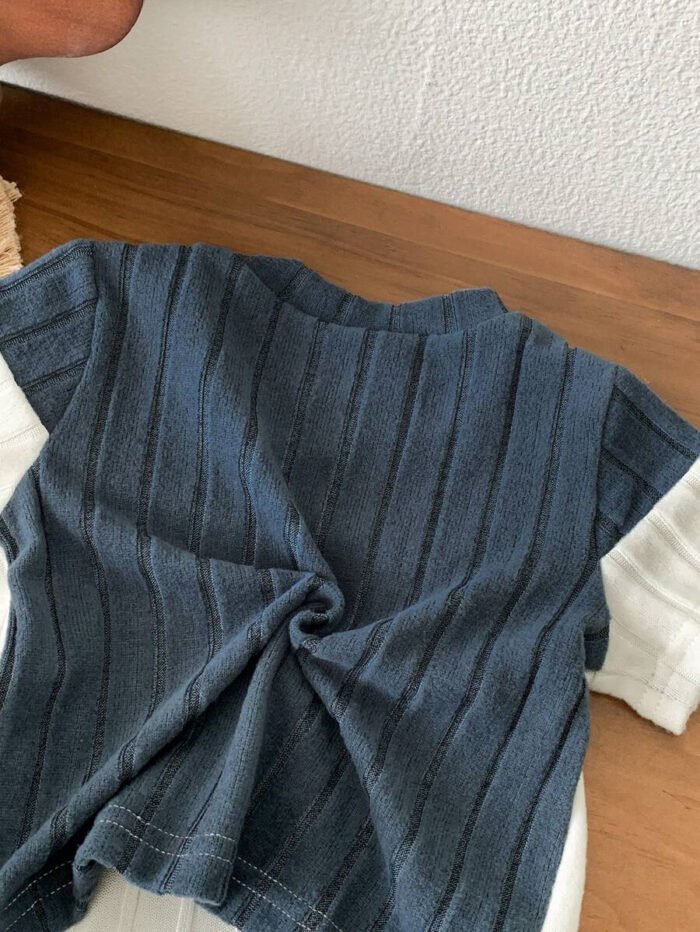 ⁦طقم أطفال للصبيان تيشيرت وشورت⁩ - الصورة ⁦9⁩
